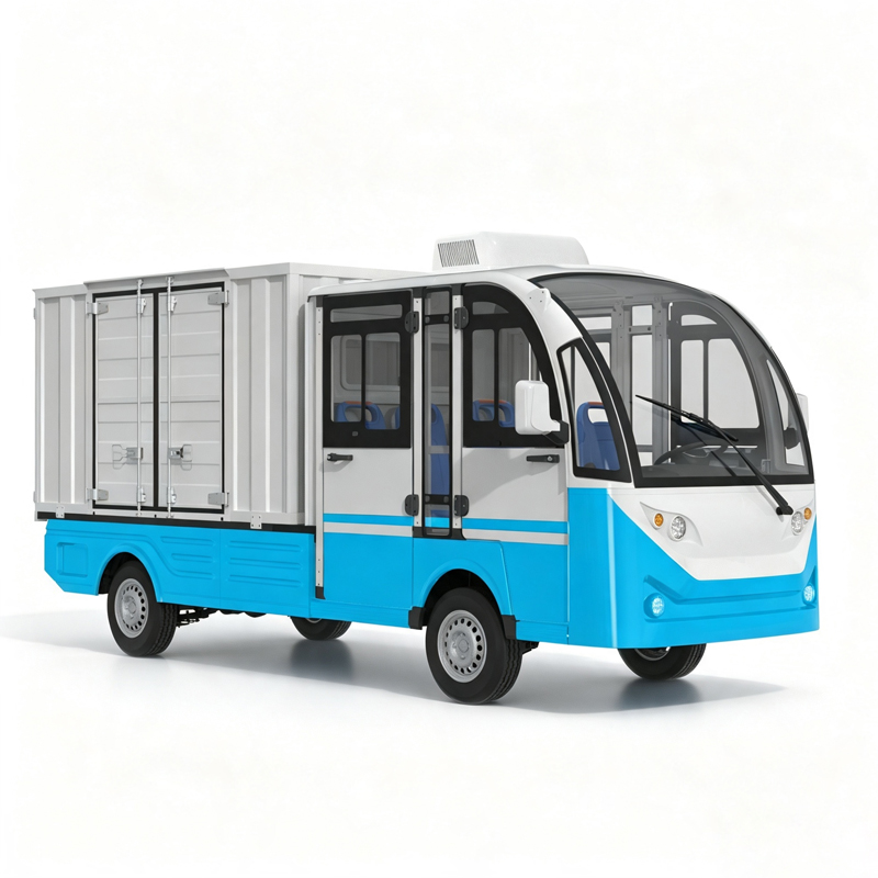 雙排封閉式載貨車多開門低速運(yùn)輸車