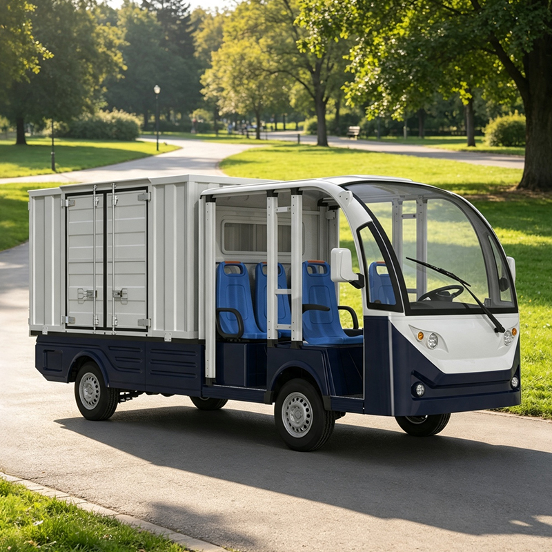 低速載貨車廠區(qū)內(nèi)運輸雙排座貨車