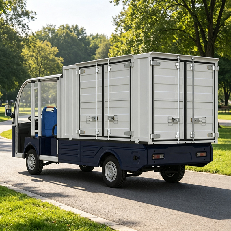 低速載貨車廠區(qū)內(nèi)運輸雙排座貨車