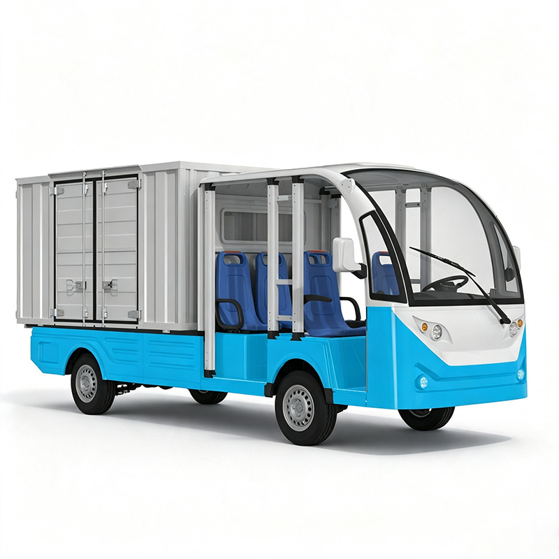 低速載貨車廠區(qū)內(nèi)運輸雙排座貨車