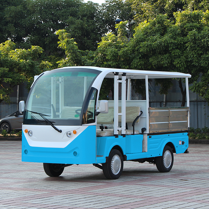 電動(dòng)雙排座載貨車廠區(qū)內(nèi)運(yùn)輸車