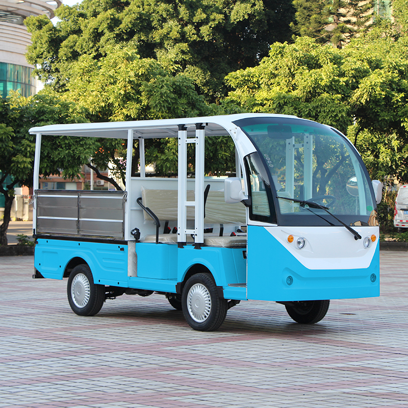 電動(dòng)雙排座載貨車廠區(qū)內(nèi)運(yùn)輸車