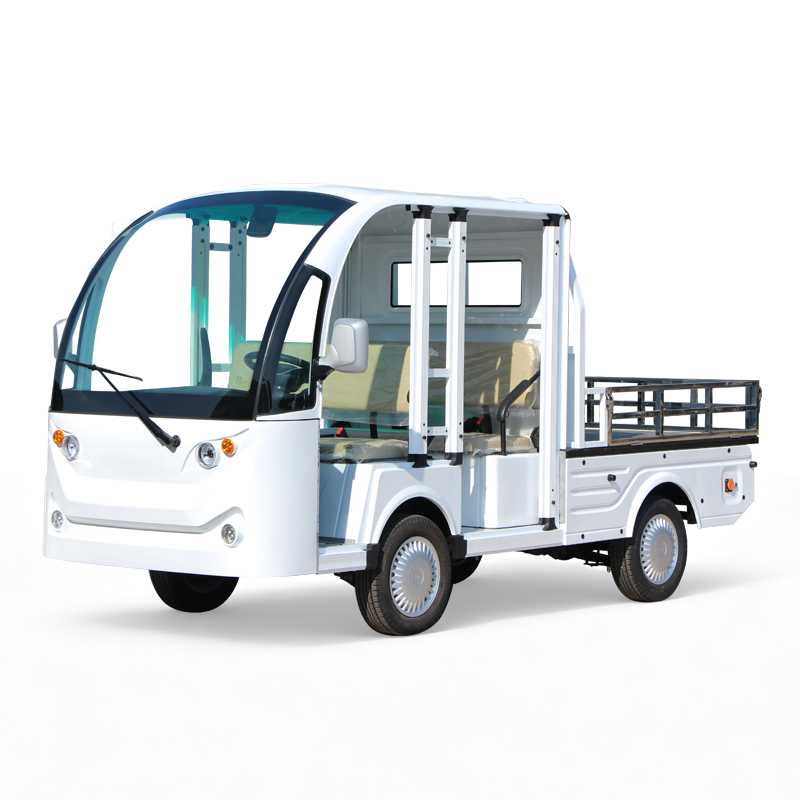 雙排5座電動載貨車廠內(nèi)運轉(zhuǎn)電動車搬運車倉庫周轉(zhuǎn)車平板拉貨車